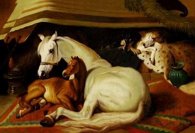 unknow artist Horses 036 France oil painting art